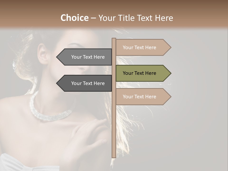 Attractive Style Hair PowerPoint Template