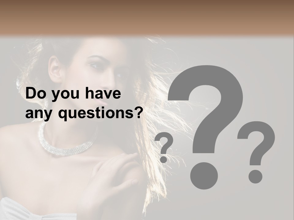 Attractive Style Hair PowerPoint Template