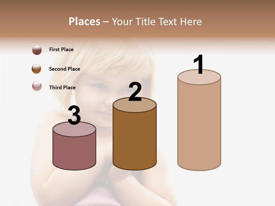 Blond Small One PowerPoint Template