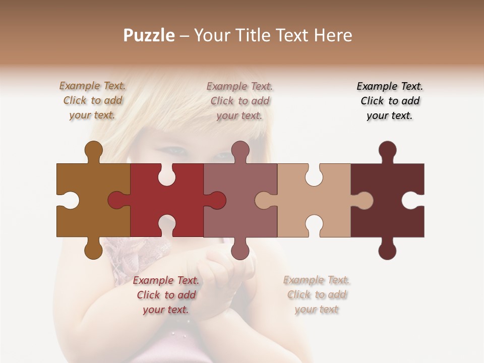 Blond Small One PowerPoint Template