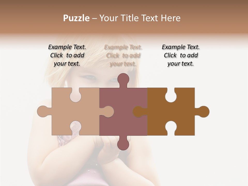 Blond Small One PowerPoint Template