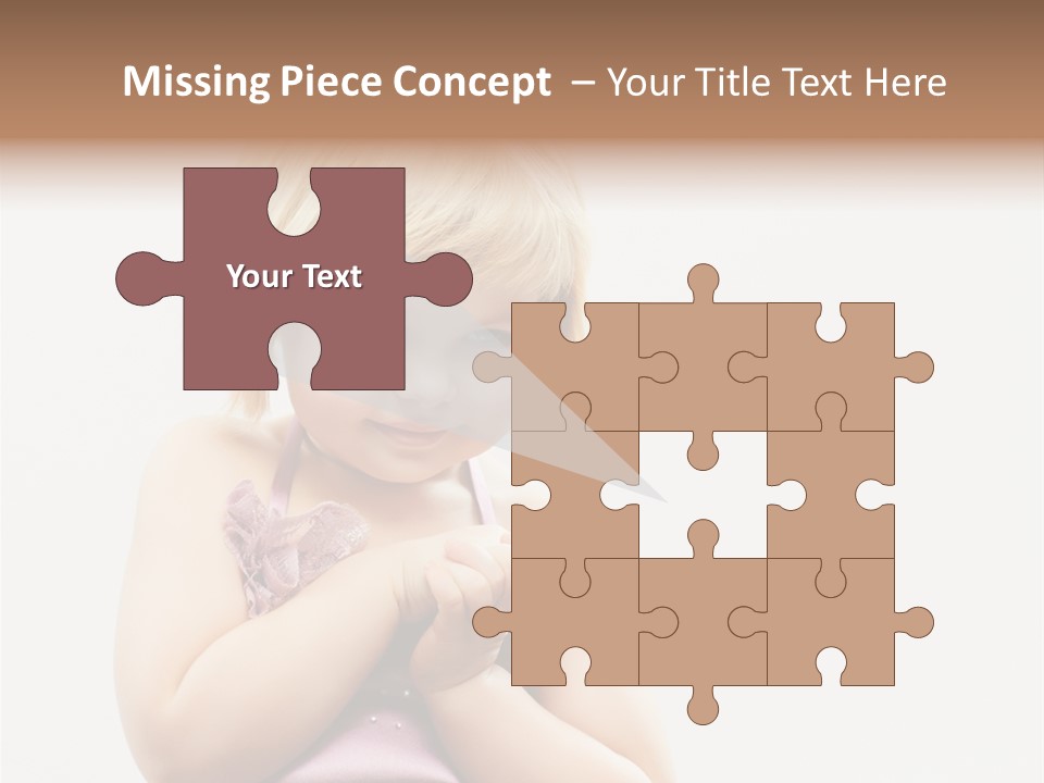 Blond Small One PowerPoint Template