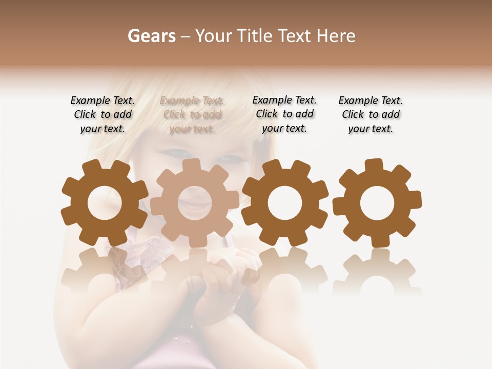 Blond Small One PowerPoint Template