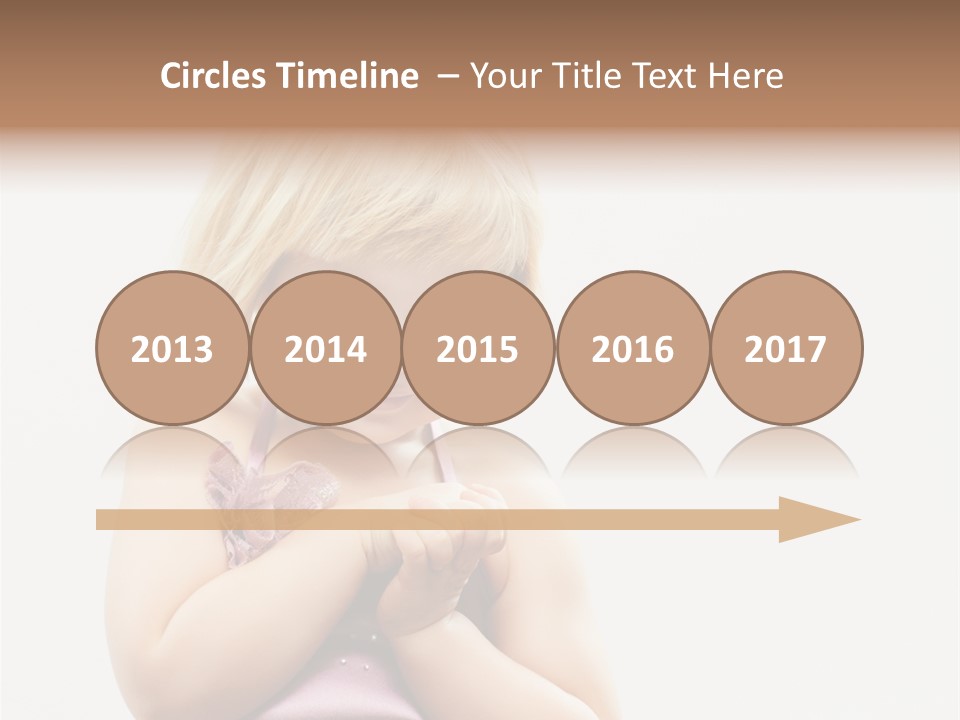 Blond Small One PowerPoint Template