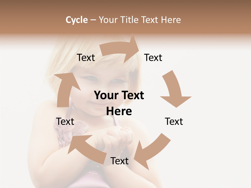 Blond Small One PowerPoint Template