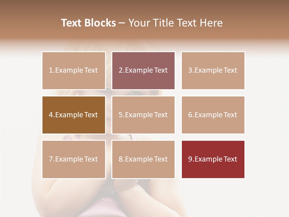 Blond Small One PowerPoint Template