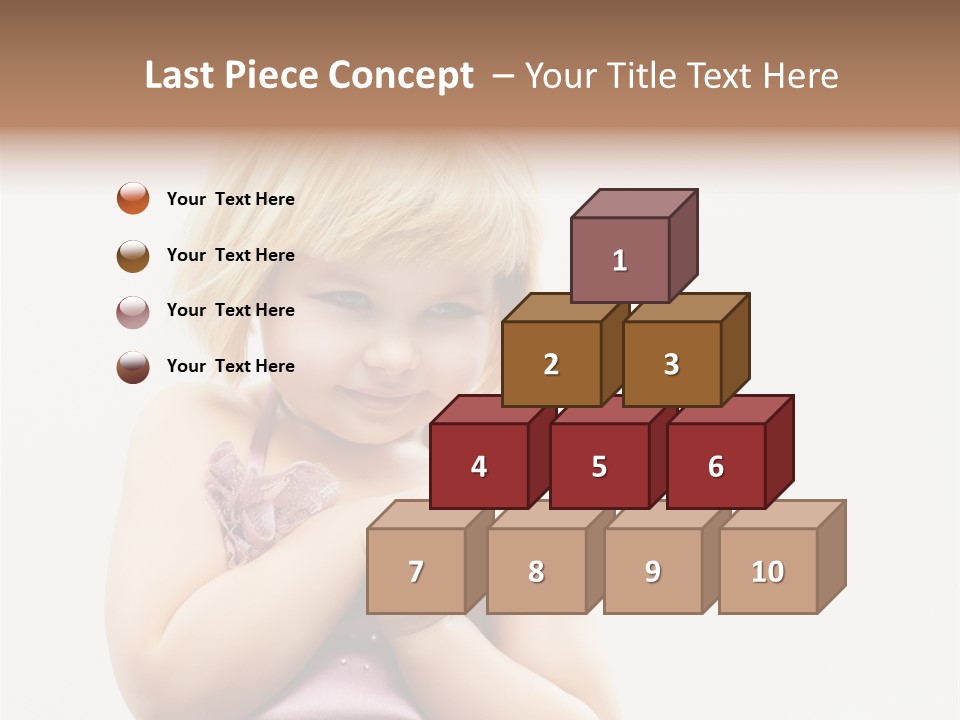 Blond Small One PowerPoint Template