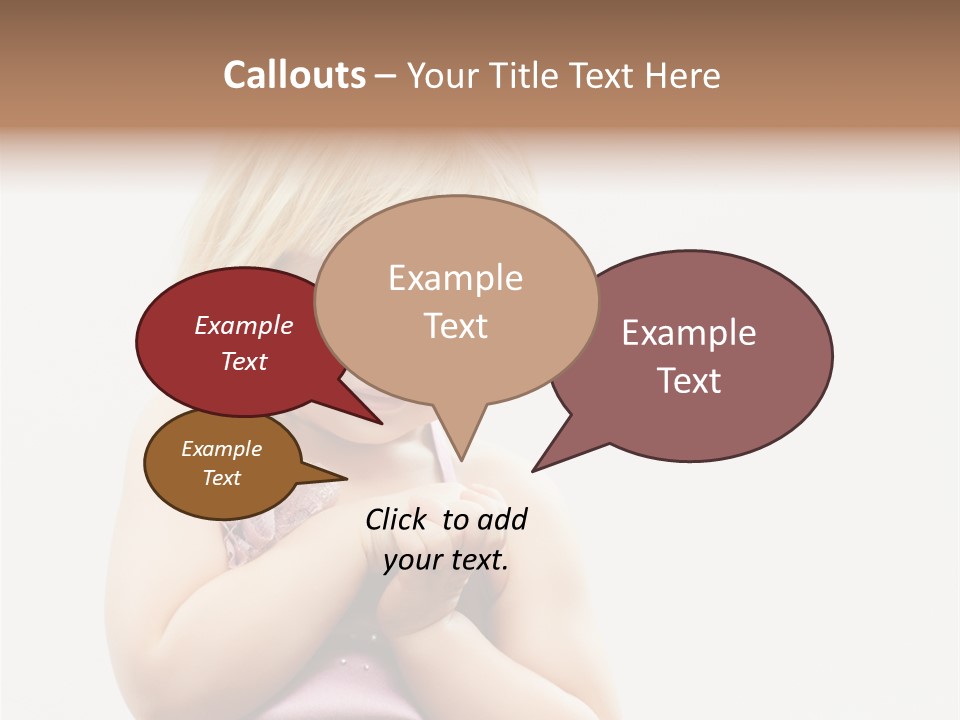 Blond Small One PowerPoint Template