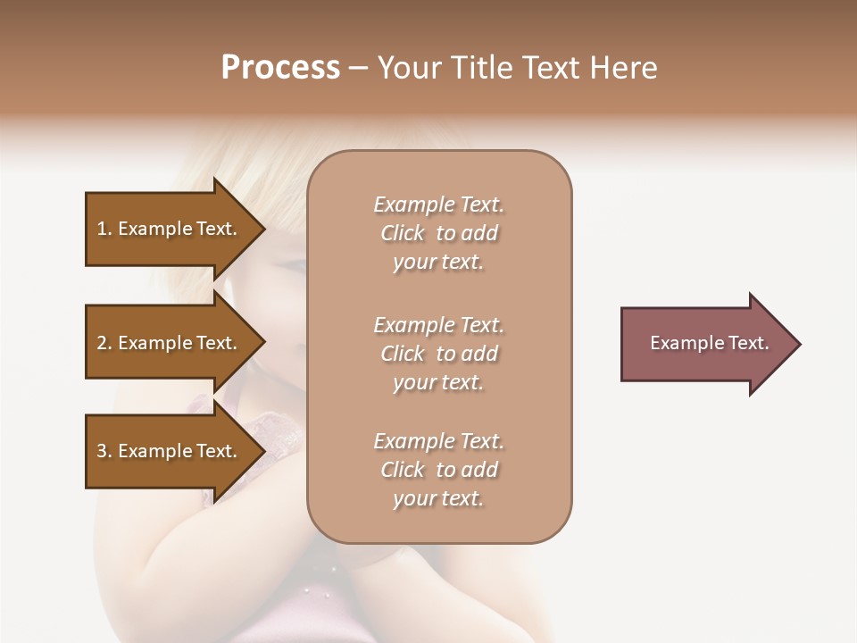 Blond Small One PowerPoint Template