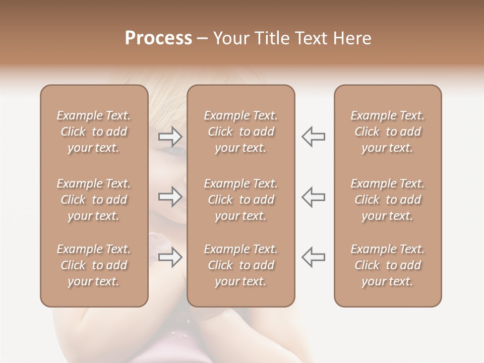 Blond Small One PowerPoint Template