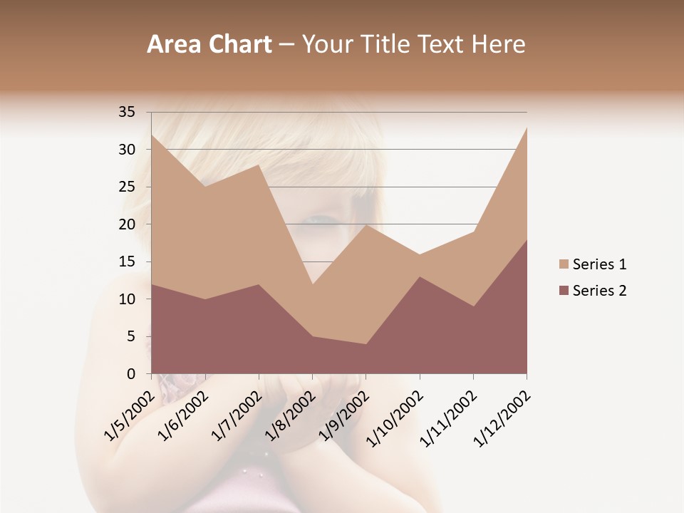 Blond Small One PowerPoint Template