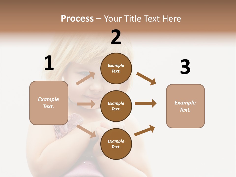 Blond Small One PowerPoint Template