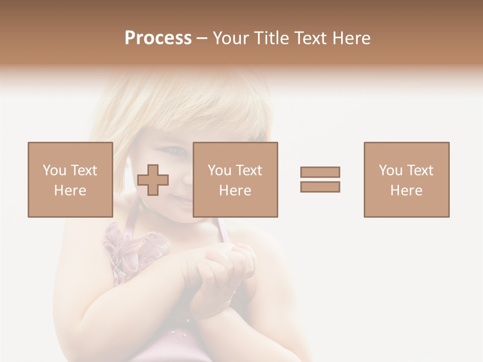 Blond Small One PowerPoint Template