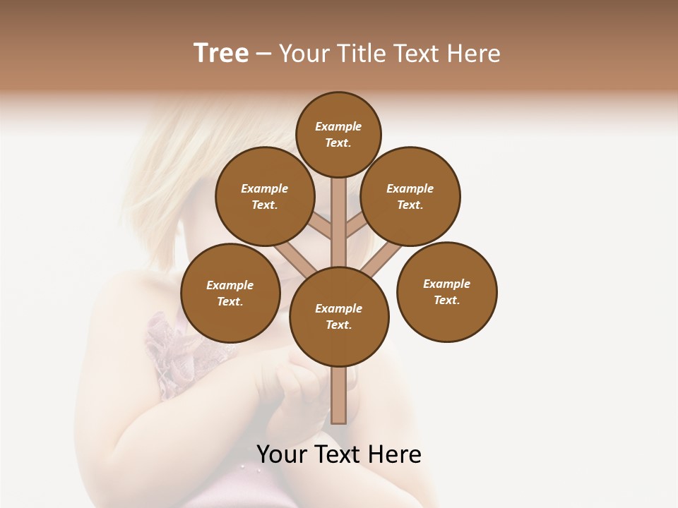 Blond Small One PowerPoint Template