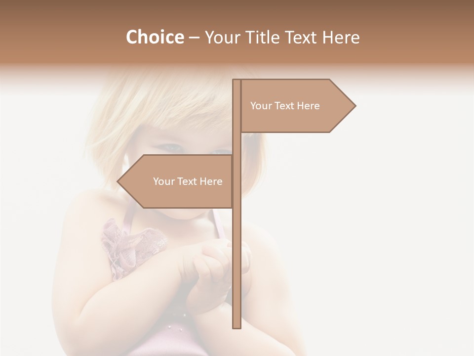 Blond Small One PowerPoint Template