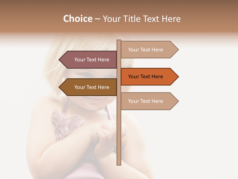 Blond Small One PowerPoint Template