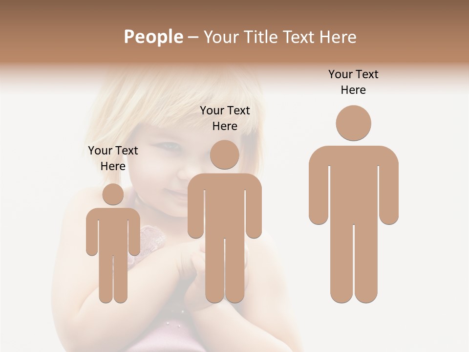 Blond Small One PowerPoint Template