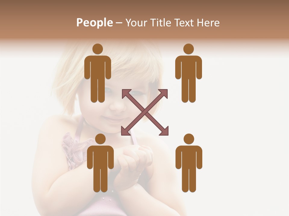 Blond Small One PowerPoint Template