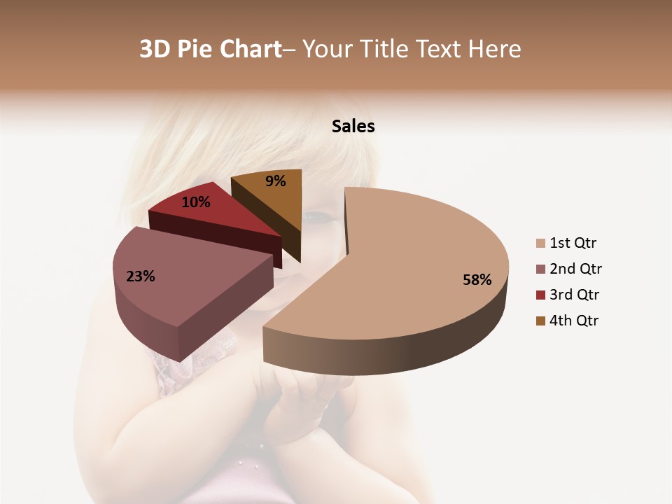 Blond Small One PowerPoint Template