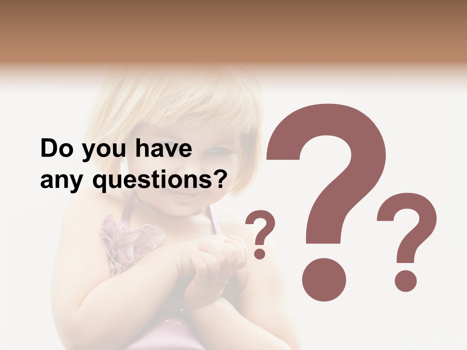 Blond Small One PowerPoint Template