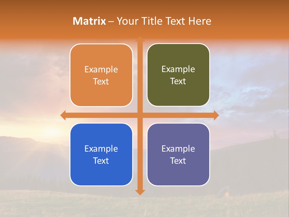 Sky Color Spring PowerPoint Template