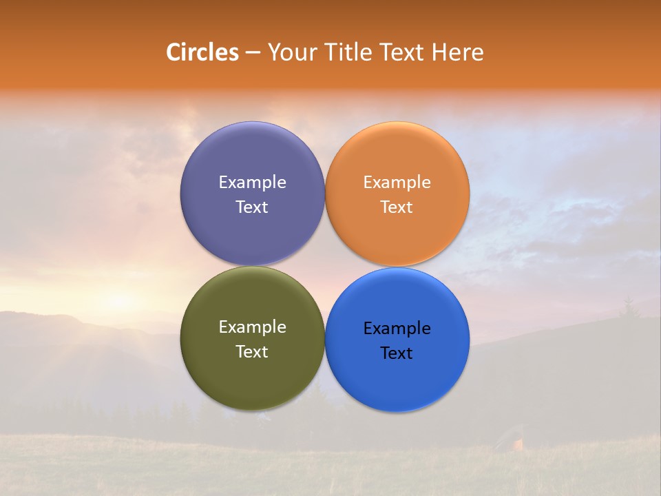 Sky Color Spring PowerPoint Template
