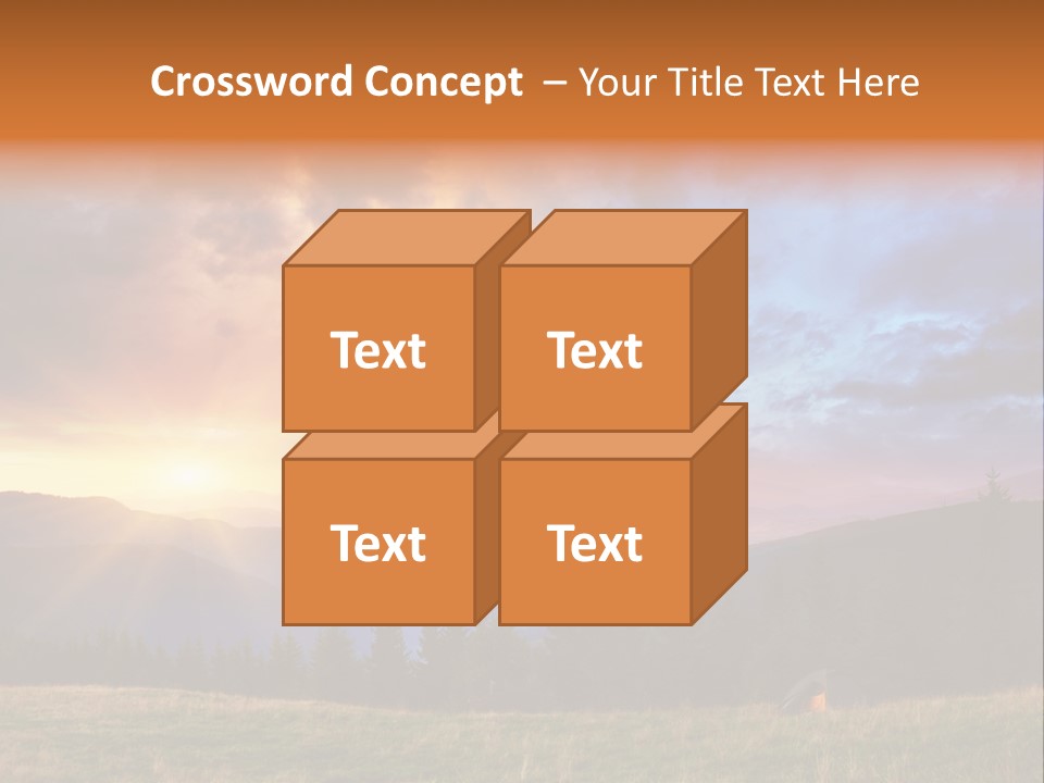 Sky Color Spring PowerPoint Template
