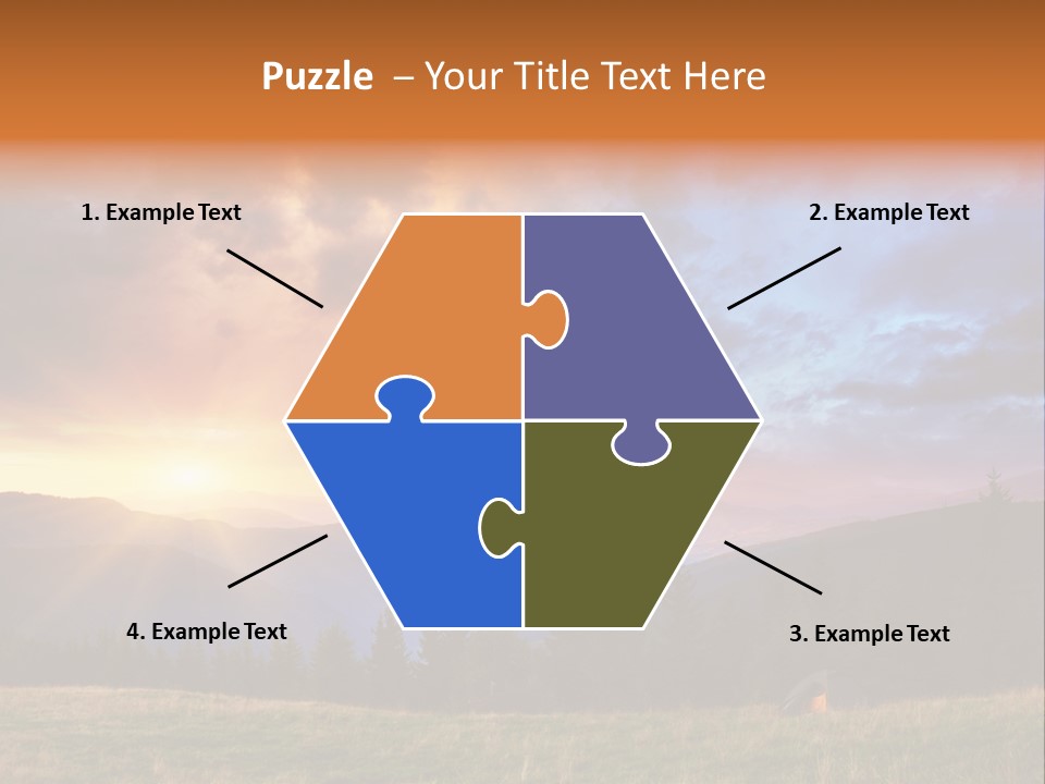 Sky Color Spring PowerPoint Template