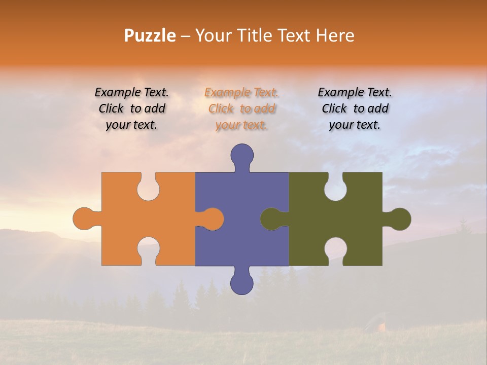 Sky Color Spring PowerPoint Template