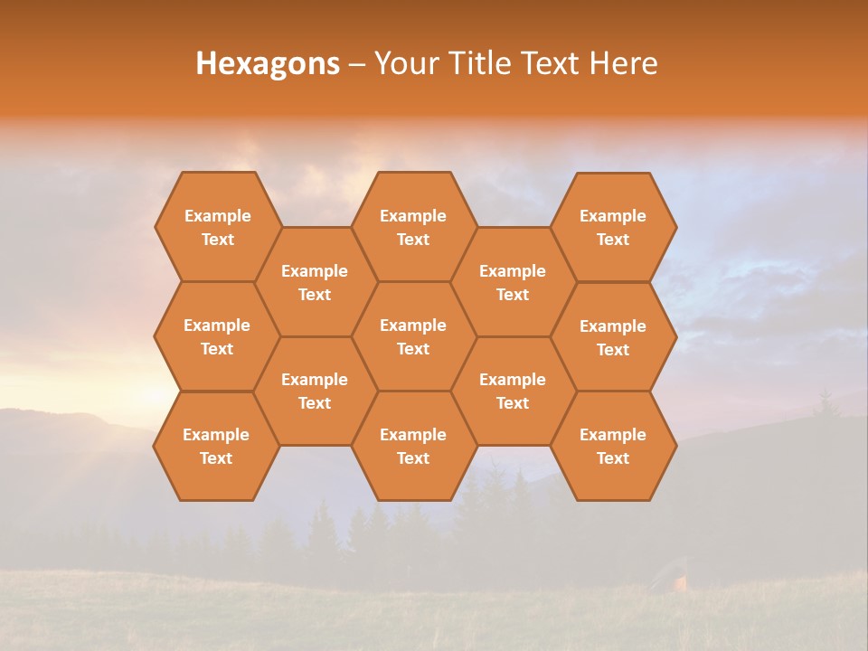 Sky Color Spring PowerPoint Template