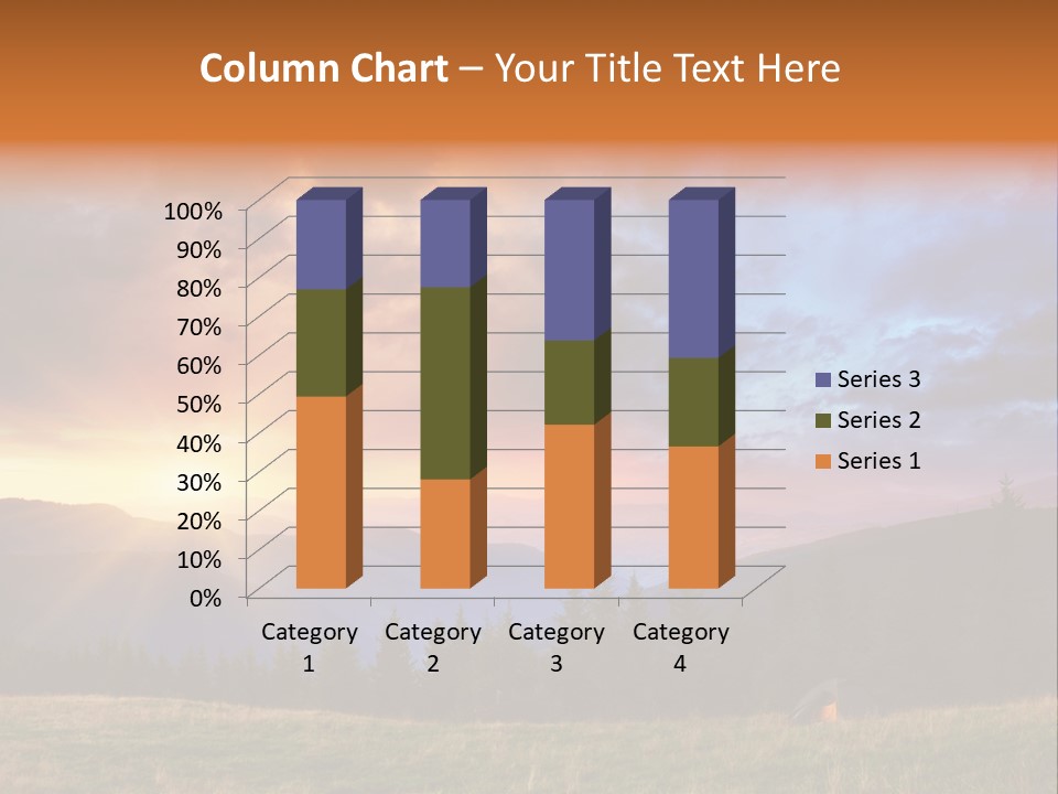 Sky Color Spring PowerPoint Template