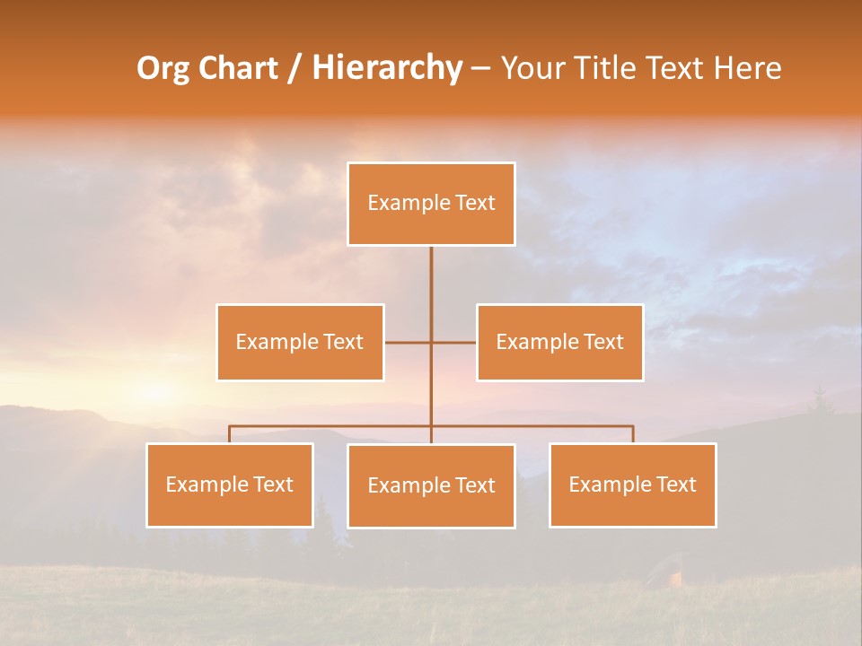 Sky Color Spring PowerPoint Template