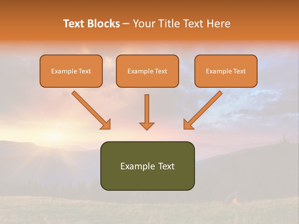 Sky Color Spring PowerPoint Template