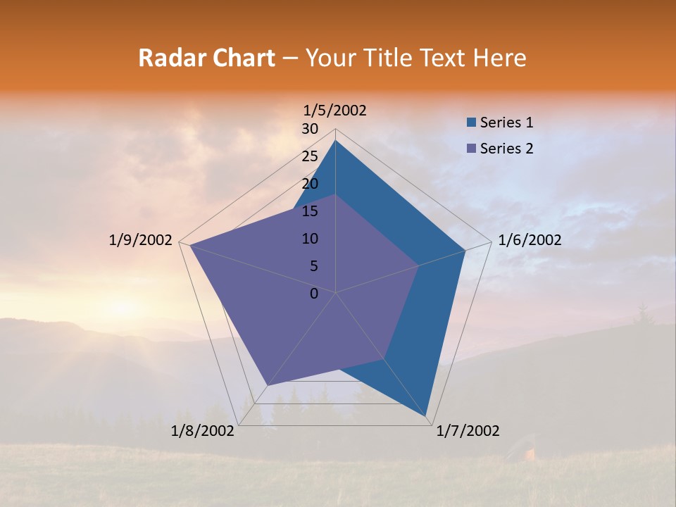 Sky Color Spring PowerPoint Template