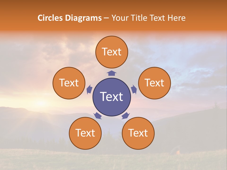 Sky Color Spring PowerPoint Template