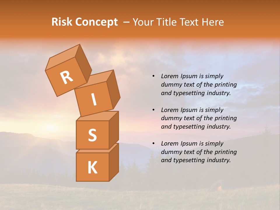 Sky Color Spring PowerPoint Template