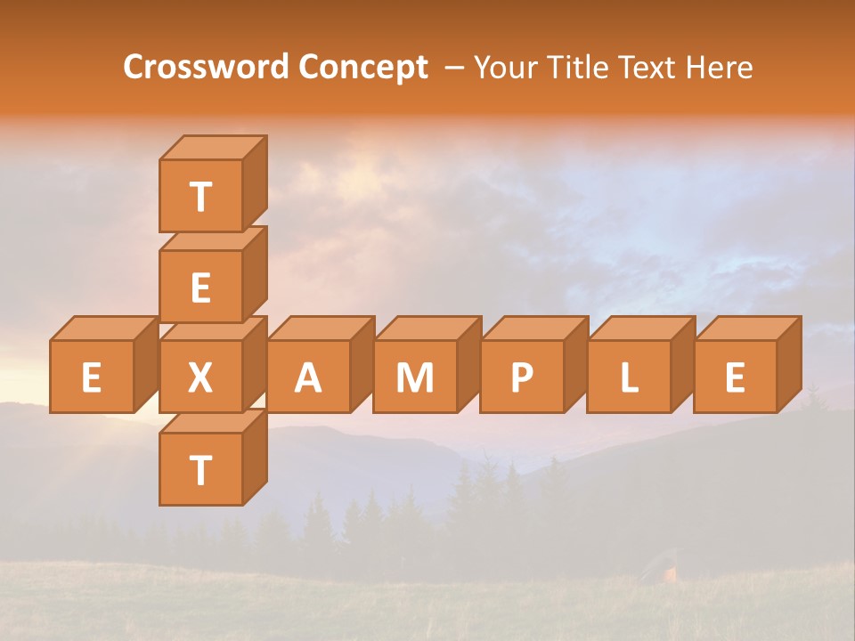 Sky Color Spring PowerPoint Template