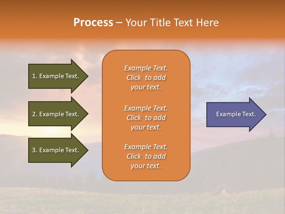 Sky Color Spring PowerPoint Template