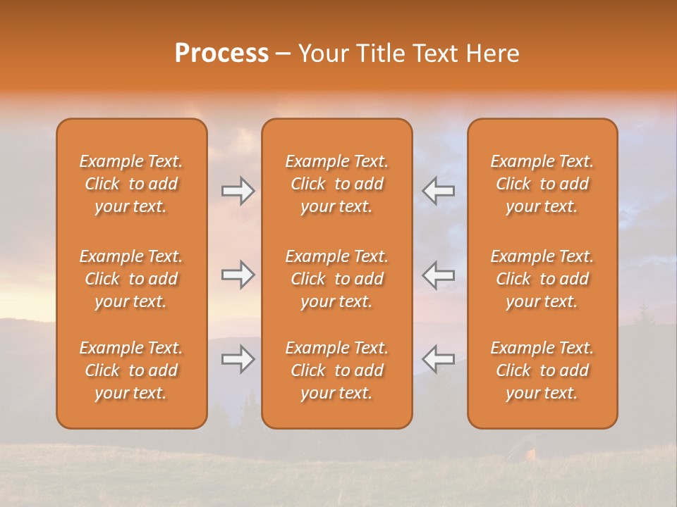 Sky Color Spring PowerPoint Template