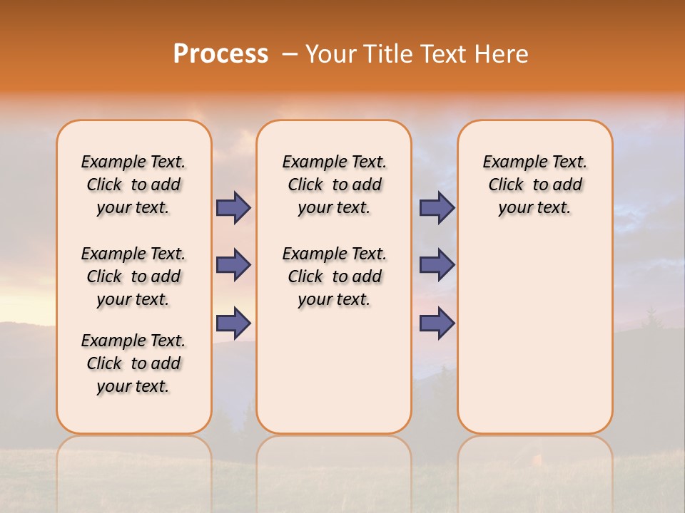 Sky Color Spring PowerPoint Template