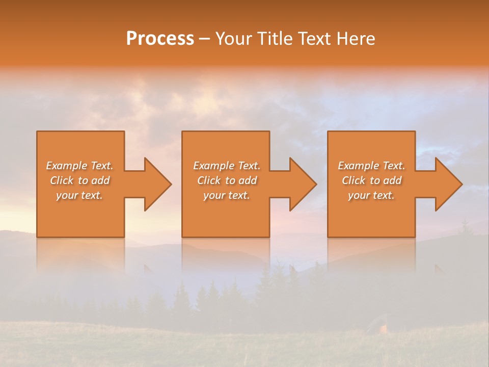 Sky Color Spring PowerPoint Template