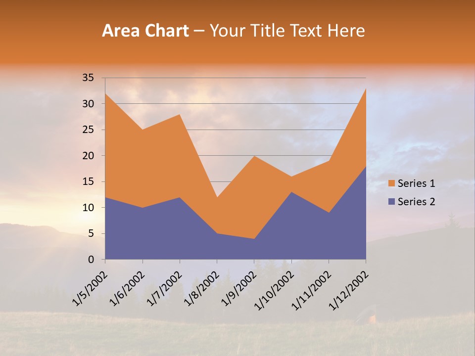 Sky Color Spring PowerPoint Template
