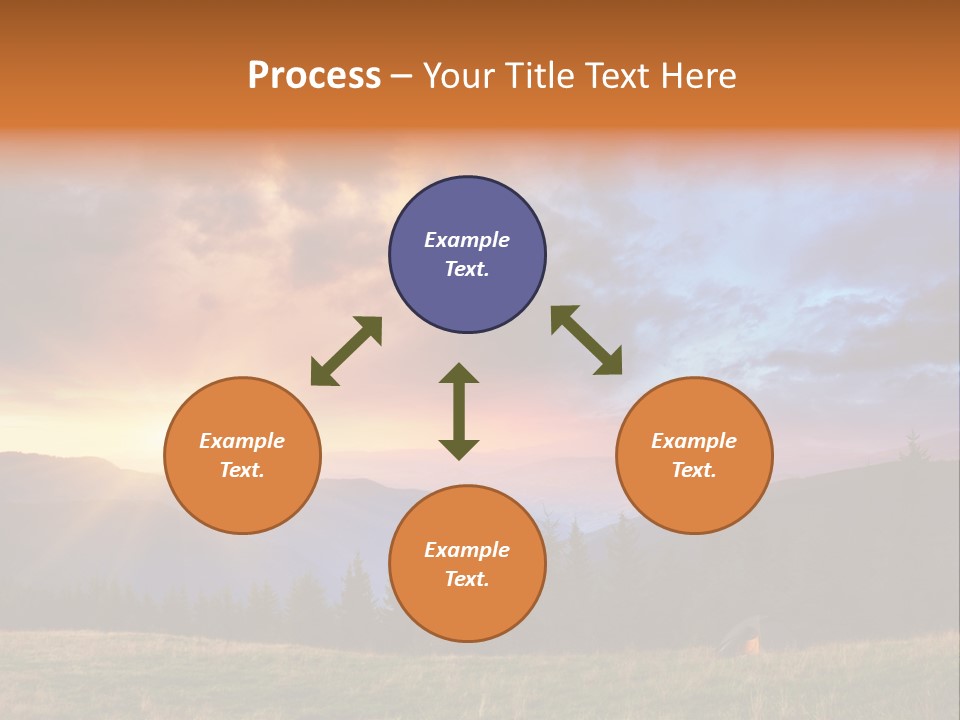 Sky Color Spring PowerPoint Template