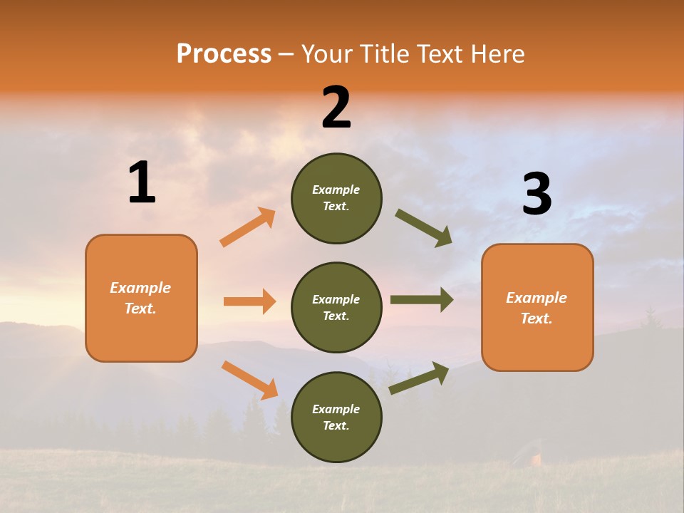 Sky Color Spring PowerPoint Template