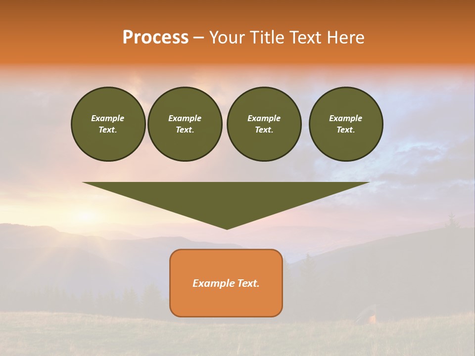 Sky Color Spring PowerPoint Template