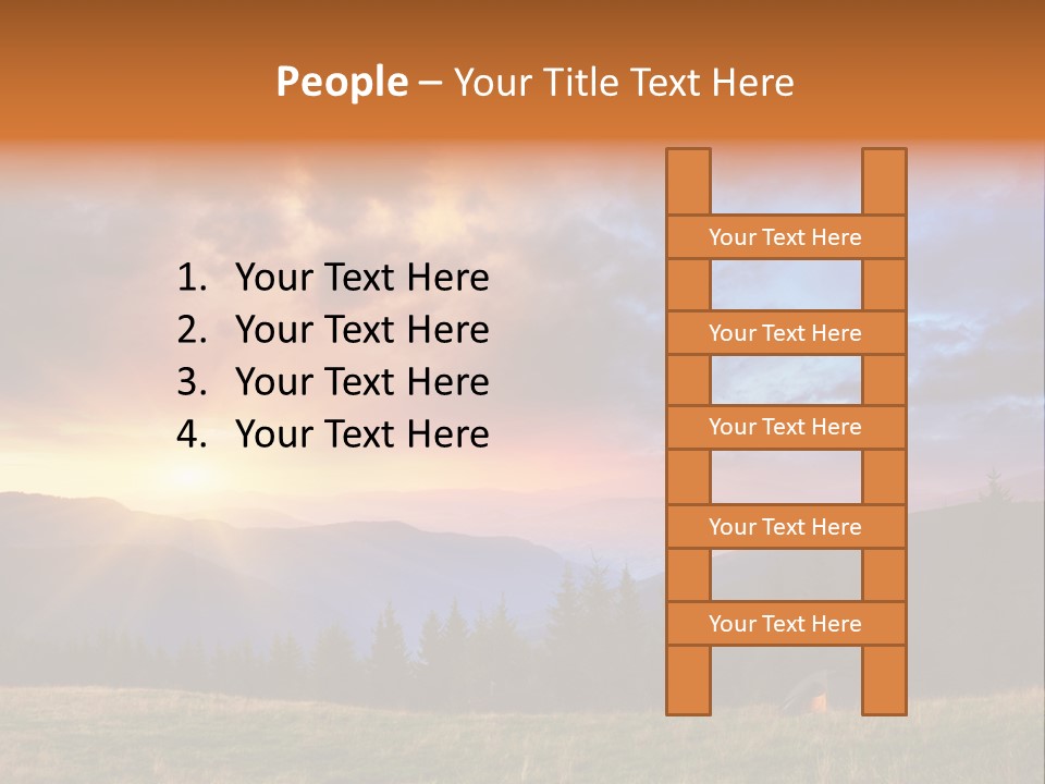 Sky Color Spring PowerPoint Template