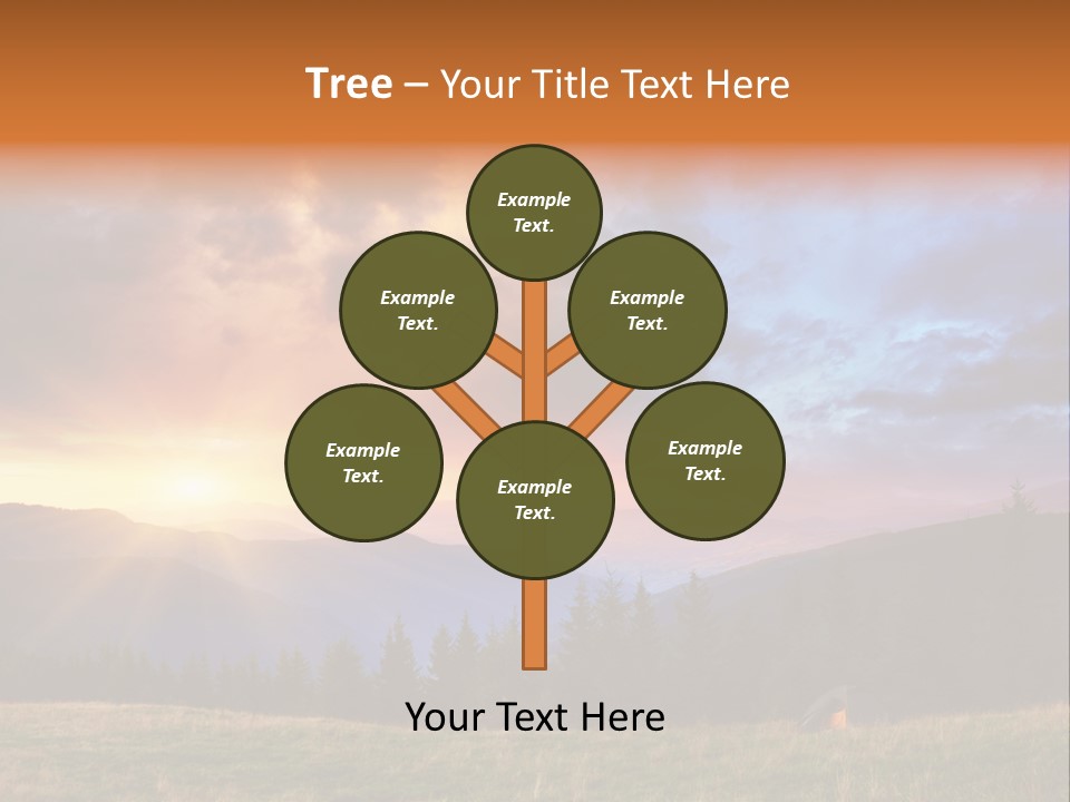 Sky Color Spring PowerPoint Template