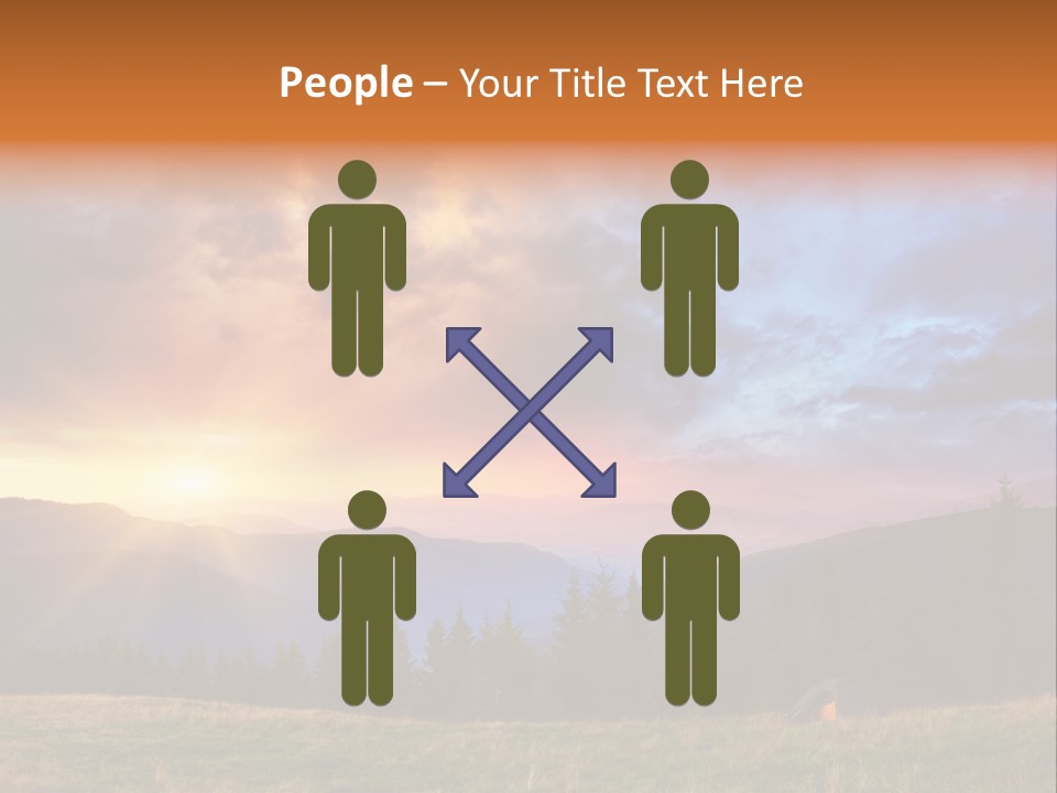 Sky Color Spring PowerPoint Template