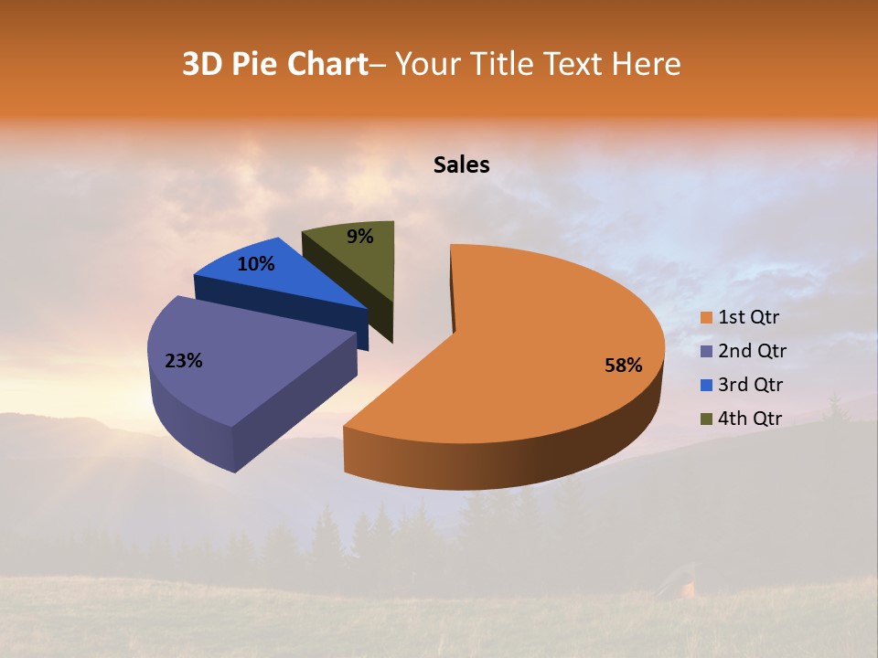 Sky Color Spring PowerPoint Template