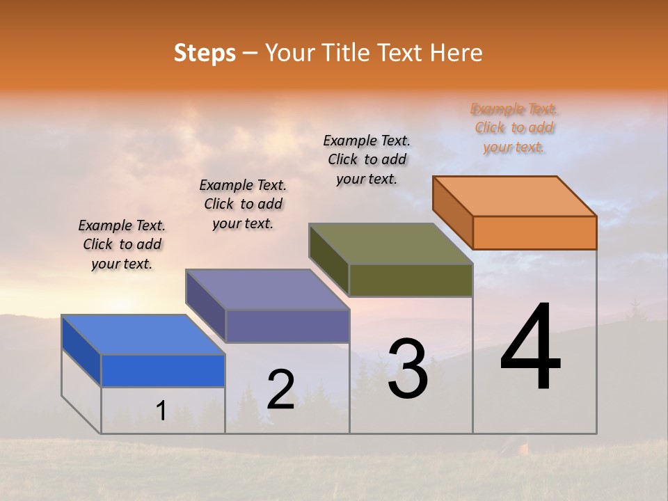 Sky Color Spring PowerPoint Template